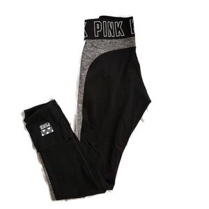 Pink Victoria Secret yoga pants Size M